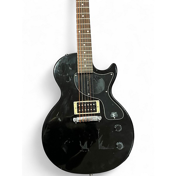 Used Epiphone Les Paul Junior Black Solid Body Electric Guitar