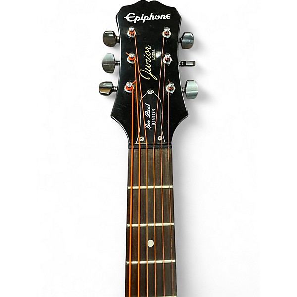 Used Epiphone Les Paul Junior Black Solid Body Electric Guitar
