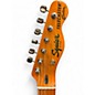 Used Squier TELECASTER CUSTOM Black Solid Body Electric Guitar
