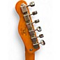 Used Squier TELECASTER CUSTOM Black Solid Body Electric Guitar