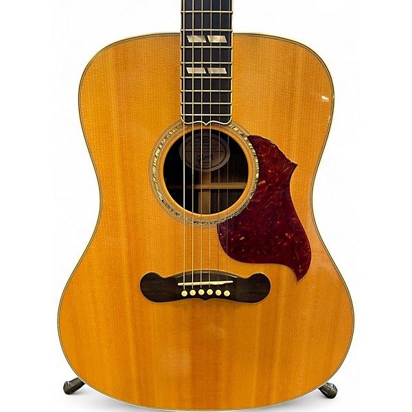 Used Gibson Songwriter Deluxe Natural Acoustic Electric Guitar