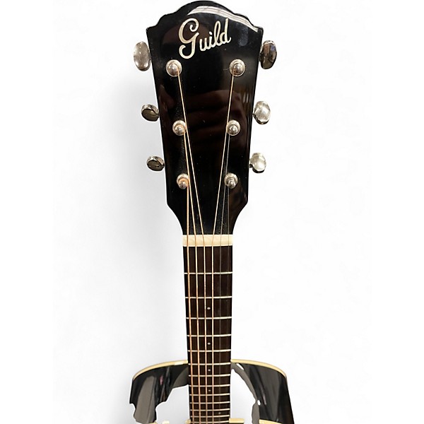 Used Guild DS-240E Black Acoustic Electric Guitar