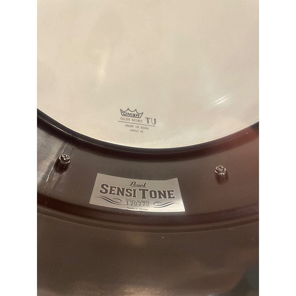 Used Pearl 7X13 Sensitone Snare Black Drum