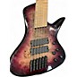 Used Gear4music 972 FANNED FRET 6 STRING BASS PURPLE BURST Electric Bass Guitar
