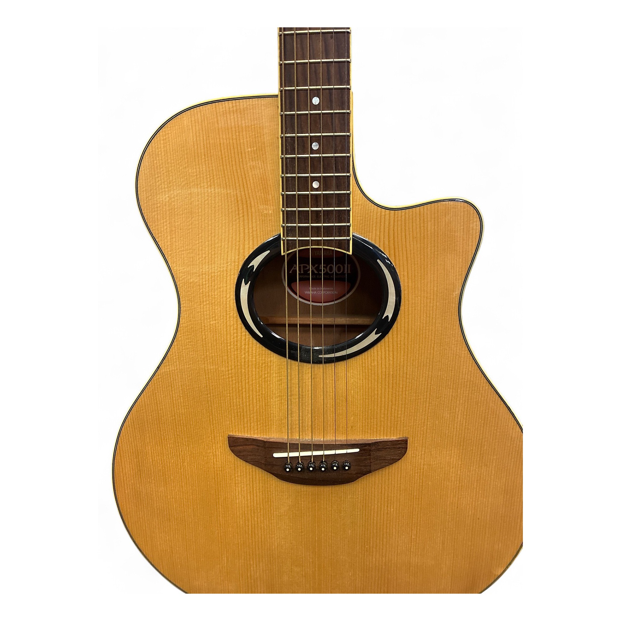 Used Yamaha APX500III Natural Acoustic Electric Guitar Natural