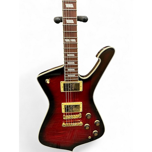 Used Ibanez IC420FM Iceman Antique Autumn Burst Solid Body Electric Guitar