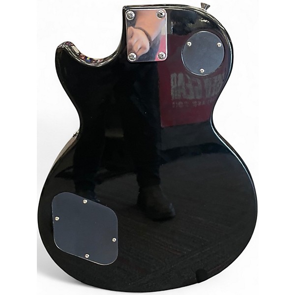 Used Stadium LP-Style HH Black Solid Body Electric Guitar