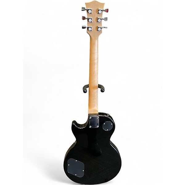 Used Stadium LP-Style HH Black Solid Body Electric Guitar