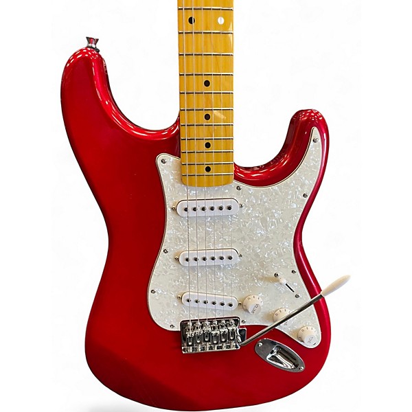 Used Stadium S-style SSS Cherry Solid Body Electric Guitar