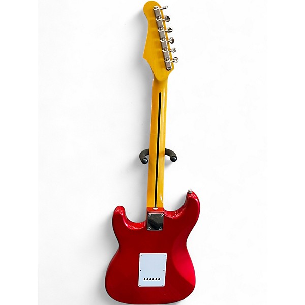 Used Stadium S-style SSS Cherry Solid Body Electric Guitar