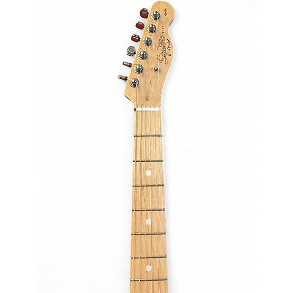Used Squier Affinity Telecaster Natural Solid Body Electric Guitar