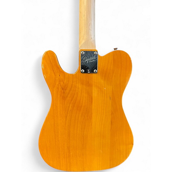 Used Squier Affinity Telecaster Natural Solid Body Electric Guitar