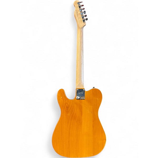 Used Squier Affinity Telecaster Natural Solid Body Electric Guitar