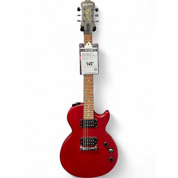 Used Epiphone Les Paul Special I CHERRY RED Solid Body Electric Guitar