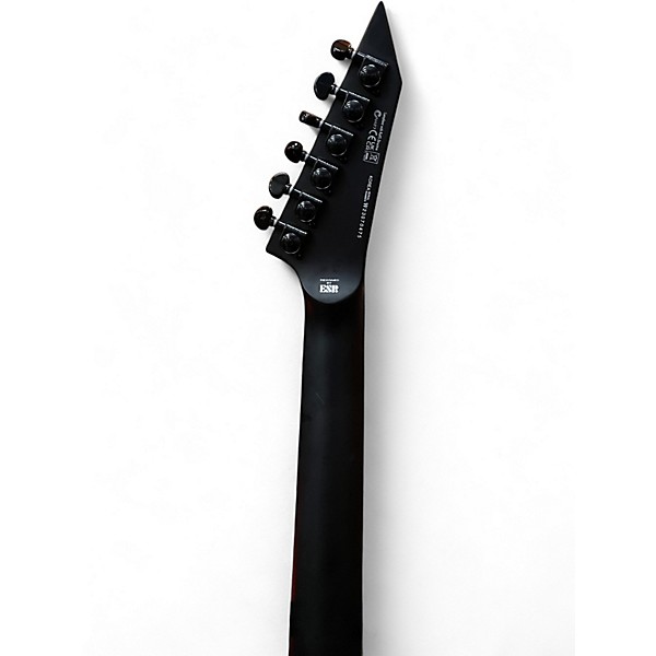 Used ESP LTD M-Black Metal Flat Black Solid Body Electric Guitar