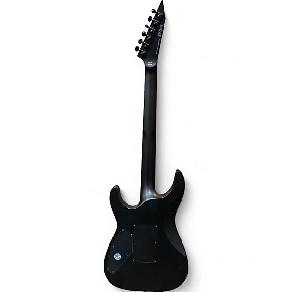Used ESP LTD M-Black Metal Flat Black Solid Body Electric Guitar