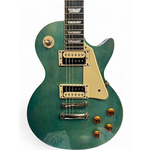 Used Epiphone Les Paul Traditional PRO II Ocean Blue Solid Body Electric Guitar