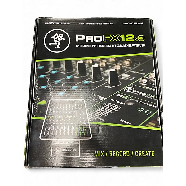 Used Mackie PROFX12 Unpowered Mixer