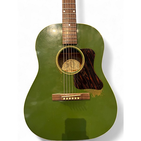 Used Atkin "The Ninteen" Baked Sitka Spruce Olive Drab Aged Nitro Acoustic Guitar