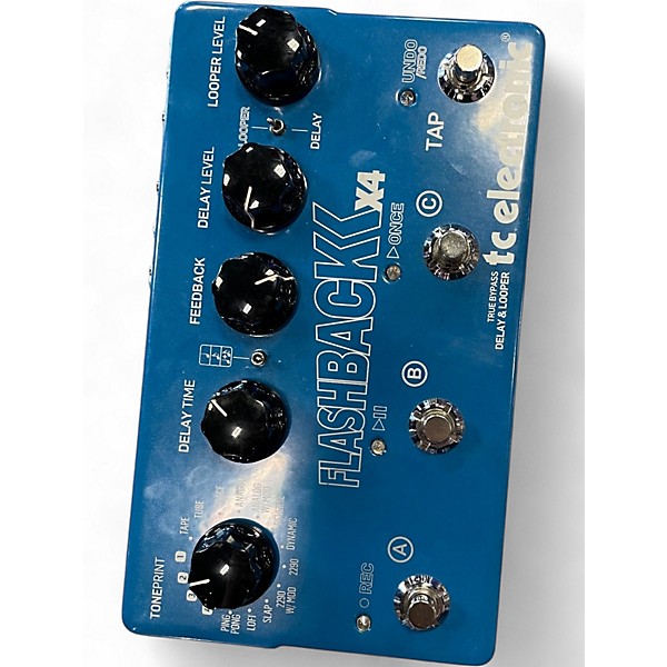 Used TC Electronic Flashback X4 Delay And Looper Effect Pedal