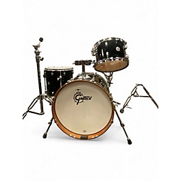 Used Gretsch Drums 3 Piece Catalina Club Series Black Drum Kit