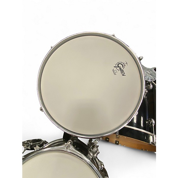 Used Gretsch Drums 3 Piece Catalina Club Series Black Drum Kit