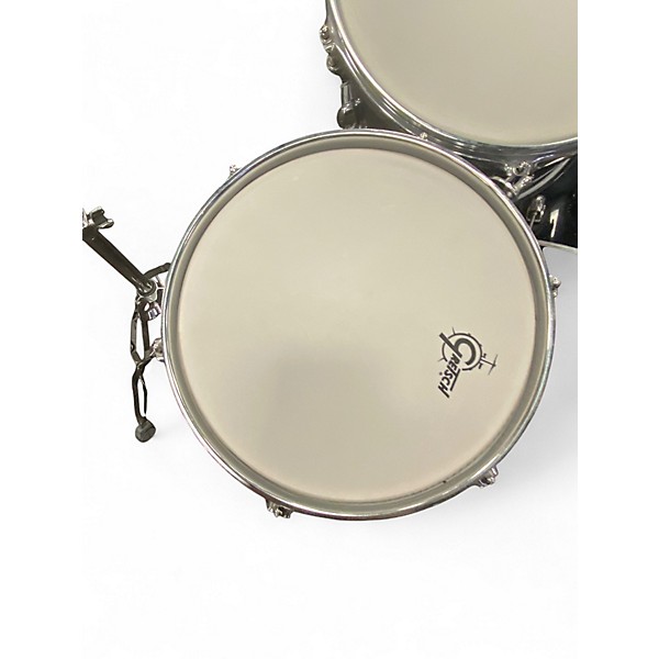 Used Gretsch Drums 3 Piece Catalina Club Series Black Drum Kit