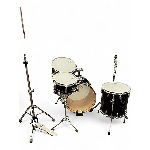 Used Gretsch Drums 3 Piece Catalina Club Series Black Drum Kit