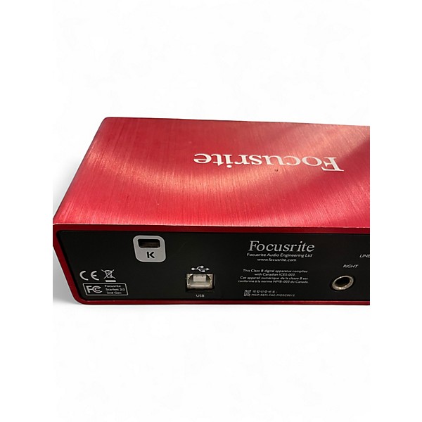 Used Focusrite Scarlett 2i2 Gen 2 Audio Interface