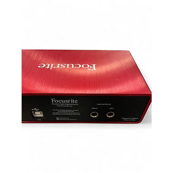 Used Focusrite Scarlett 2i2 Gen 2 Audio Interface