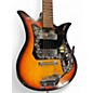 Vintage 1960s Teisco ET-200 Tobacco Sunburst Solid Body Electric Guitar