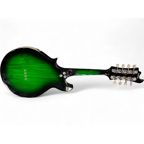 Used Airline H35 Batwing Green Burst Mandolin