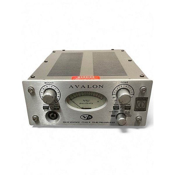Used Avalon V5 Pure Class A Mono Channel Strip