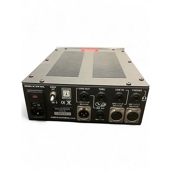 Used Avalon V5 Pure Class A Mono Channel Strip