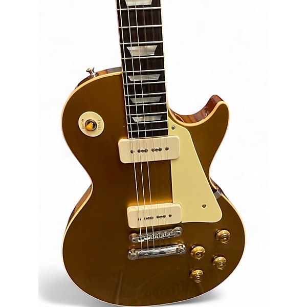 Used Gibson 1957 Les Paul Gold Top P90s VOS M2M Gold Top Solid Body Electric Guitar