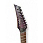 Used Agile Septor 827 8 String Trans Purple Solid Body Electric Guitar