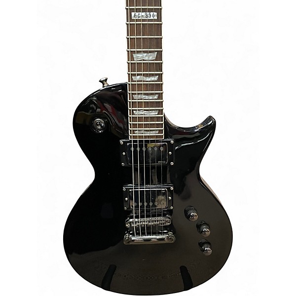 Used ESP LTD EC330 Black Solid Body Electric Guitar