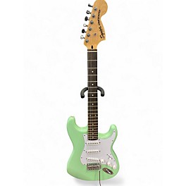 Used Squier Standard Stratocaster Seafoam Green Solid Body Electric Guitar