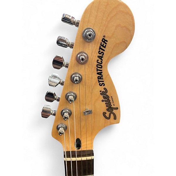 Used Squier Standard Stratocaster Seafoam Green Solid Body Electric Guitar