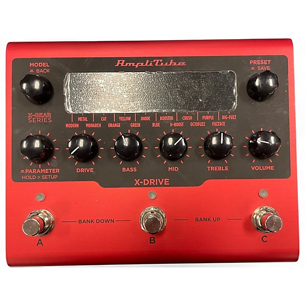 Used IK Multimedia Amplitube X-Drive Effect Pedal