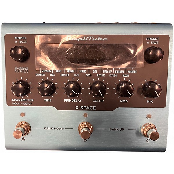 Used IK Multimedia Amplitube X-Space Effect Pedal