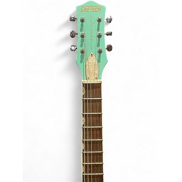 Used Gretsch Guitars G5237 Double Jet Surf Green Solid Body Electric Guitar