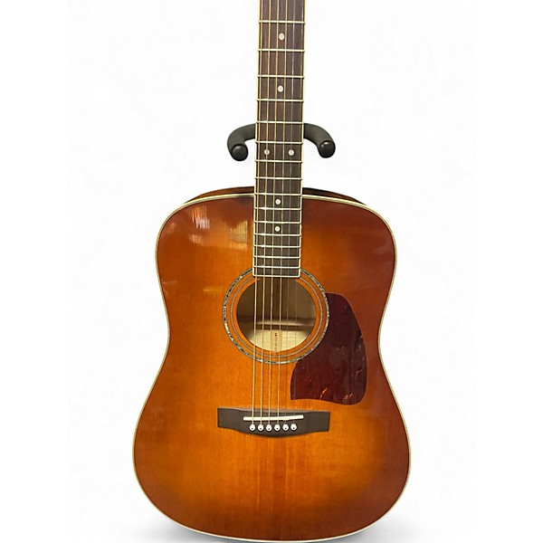 Used Ibanez AW200 2 Tone Sunburst Acoustic Guitar
