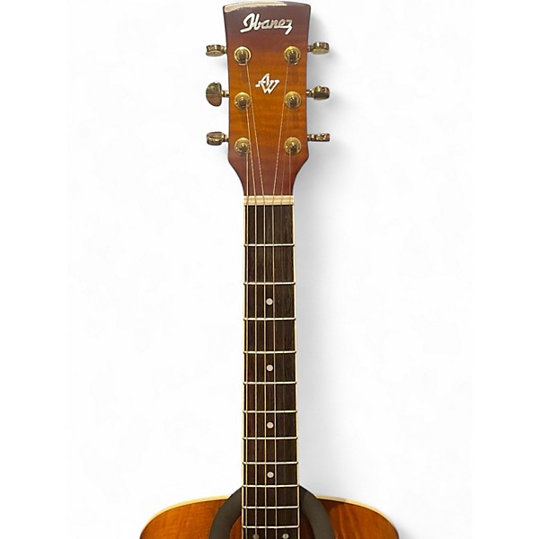 Used Ibanez AW200 2 Tone Sunburst Acoustic Guitar