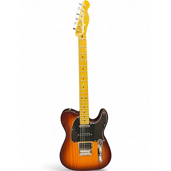 Used Fender Modern Player Telecaster Plus Honey Burst Solid Body Electric Guitar