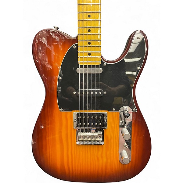 Used Fender Modern Player Telecaster Plus Honey Burst Solid Body Electric Guitar