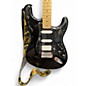 Used Fender Standard Stratocaster HSS Black Solid Body Electric Guitar