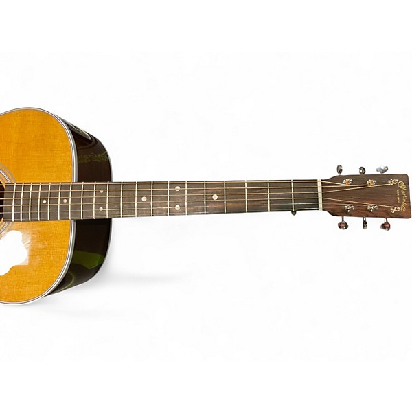 Used Martin road series Brown Acoustic Electric Guitar