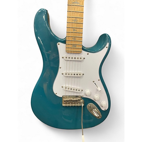Used PRS SE Silver Sky Turquoise Solid Body Electric Guitar