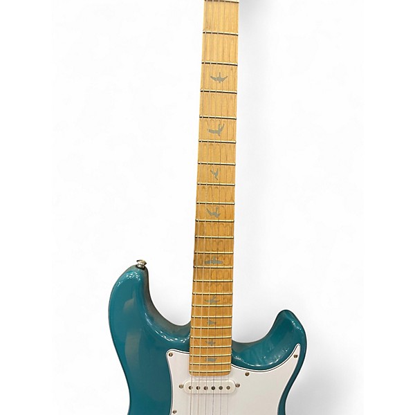 Used PRS SE Silver Sky Turquoise Solid Body Electric Guitar